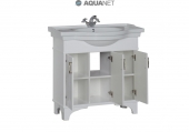 AQUANET, Комплект для ванной Aquanet Валенса 100 Белый 