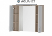AQUANET, Комплект для ванной Aquanet Тиана 90 Cветлый дуб