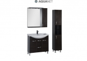 AQUANET, Комплект для ванной Aquanet Донна 90 Венге