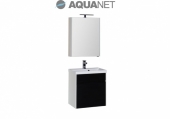 AQUANET, Комплект для ванной Aquanet Латина 60 с 1 ящ Белый 