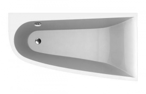 VAYER, Акриловая ванна Vayer Boomerang 150x90 см