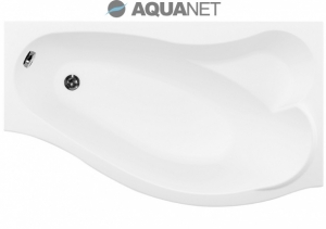  AQUANET, Акриловая ванна Aquanet Palma 170x90 см (правая) - купить с доставкой по Москве - Интернет магазин smkimshop.ru