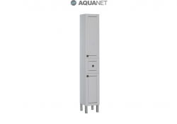 AQUANET, Комплект для ванной Aquanet Честер 60 Белый/патина серебро