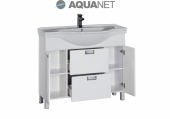 AQUANET, Комплект для ванной Aquanet Сити 100 Белый