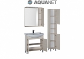 AQUANET, Комплект для ванной Aquanet Донна 80 Беленый дуб