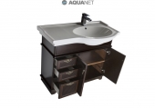 AQUANET, Комплект для ванной Aquanet Луис 65 Темный орех