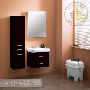 АКВАТОН, Комплект для ванной Акватон Америна 60 Черный
