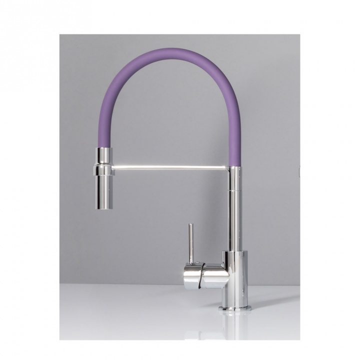 AQUANET, Смеситель для кухни Aquanet FF6215 фиолетовый