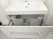 АКВАТОН, Комплект для ванной Акватон Мадрид 80 Белый с ящиком
