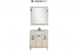 AQUANET, Комплект для ванной Aquanet Тесса 105 Жасмин/Золото