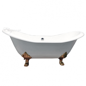 ELEGANSA, Чугунная ванна Elegansa Taiss Gold (180х80х47)    