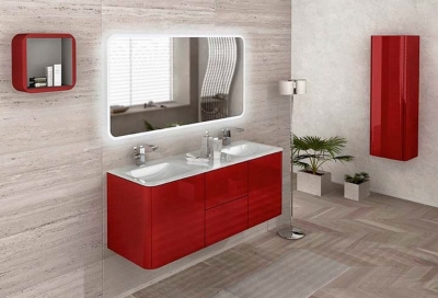CEZARES, Комплект для ванной Cezares Liverpool 140 (красный)
