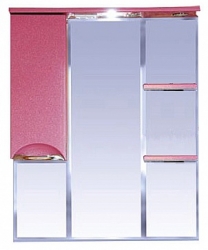 MISTY, Зеркало-шкаф Misty Жасмин 85 Розовое R/L пленка