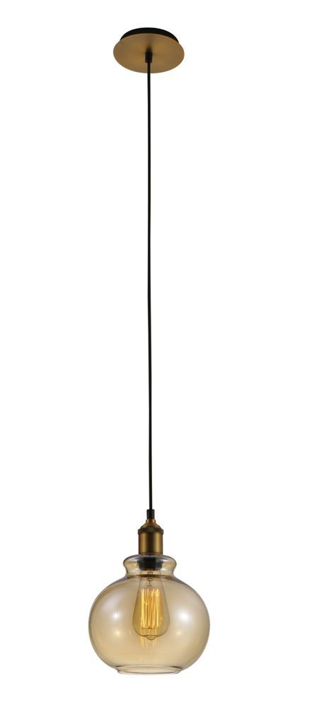 CRYSTAL LUX, Светильник подвесной OLLA SP1 AMBER
