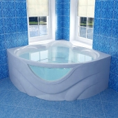 TRITON, Акриловая ванна Triton Виктория (150x150 см)     
