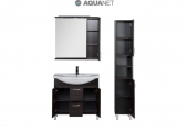 AQUANET, Комплект для ванной Aquanet Донна 100 Венге