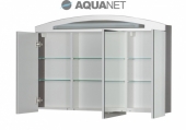 AQUANET, Зеркало-шкаф Aquanet Тренто 120 Венге