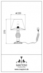 MAYTONI, Настольная лампа ARM220-11-B