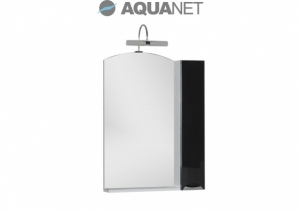 AQUANET, Зеркало-шкаф Aquanet Асти 65 Черное 