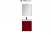 AQUANET, Комплект для ванной Aquanet Латина 60 с 1 ящ Белый 