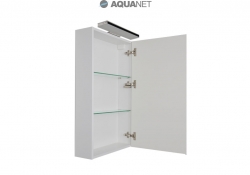 AQUANET, Зеркало-шкаф Aquanet Орлеан 50 Белый