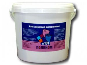 Клей акриловый дисперсионный для линолеума ПОЛИНОМ -101, 6 кг 