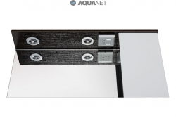 AQUANET, Зеркало-шкаф Aquanet Тиана 75 Венге