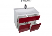 AQUANET, Комплект для ванной Aquanet Латина 80 белый