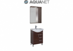 AQUANET, Комплект для ванной Aquanet Донна 60 3 ящ Венге