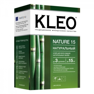 KLEO, Клей KLEO Natura 15 для всех видов натуральных обоев 2-3 рул 