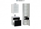 AQUANET, Комплект для ванной Aquanet Латина 70 с 1 ящ Белый 