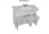 AQUANET, Комплект для ванной Aquanet Валенса 100 Белый 