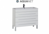AQUANET, Комплект для ванной Aquanet Верона 100 Белый