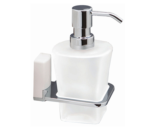 WASSERKRAFT, Дозатор для жидкого мыла стеклянный К-5099WHITE