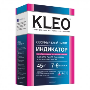 KLEO, Клей KLEO Smart индикатор Line Premium  для всех видов бумажных и виниловых обоев 7-9 рул   