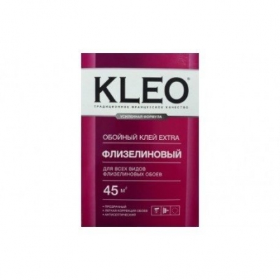 KLEO, Клей KLEO Extra 45 Line Premium  для всех видов флизелиновых обоев  