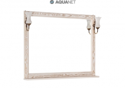AQUANET, Зеркало Aquanet Тесса 105 Жасмин/Золото 