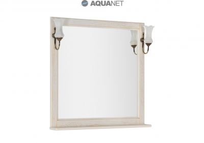 AQUANET, Зеркало Aquanet Тесса 85 Золото/Жасмин