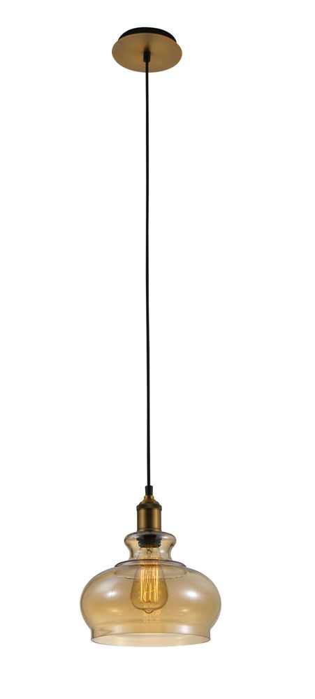 CRYSTAL LUX, Светильник подвесной SONNETTE SP1 AMBER