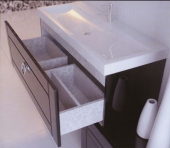 AQWELLA, Комплект для ванной Aqwella Инфинити 100 Белый
