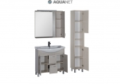 AQUANET, Комплект для ванной Aquanet Донна 100 Беленый дуб 