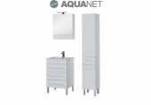 AQUANET, Комплект для ванной Aquanet Верона 90 Белый