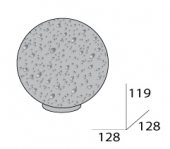 FBS, Стеклянный компонент (К-ВL) Universal UNI022 тон.капля