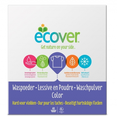 Ecover Стиральный порошок универсальный экологический для цветного белья, 3 кг